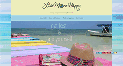 Desktop Screenshot of livemorehappy.com
